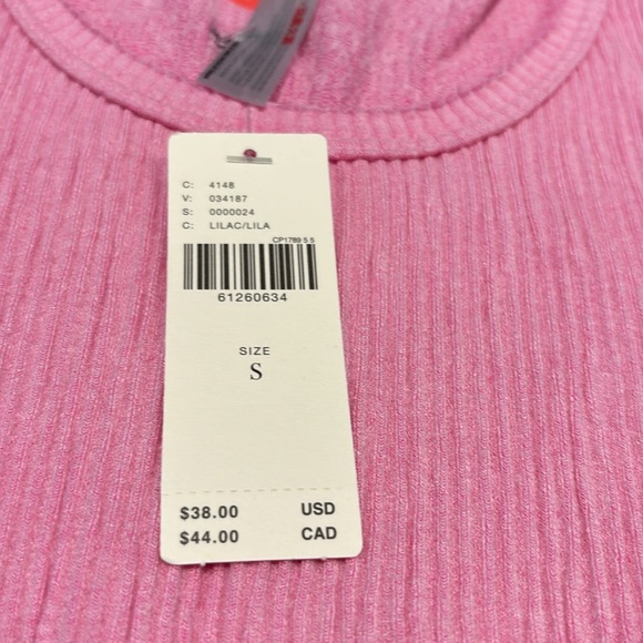 Anthropologie Daily Practice Tee in lilac, size S - Picture 3 of 6